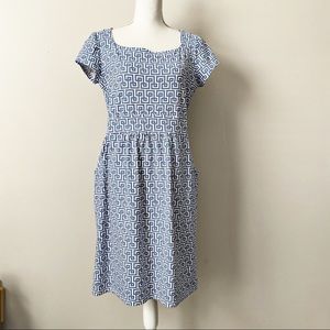 J. McLaughlin Catalina Cloth Emma Geometric Dress